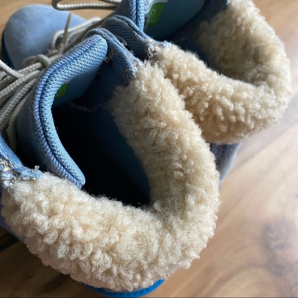 Timberland Just Don Denim Faux Shearling Boots - Picture 13 of 15